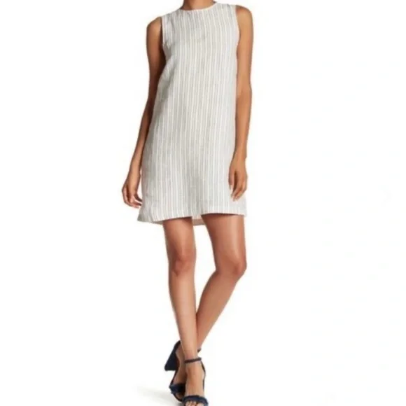 white christmas dresses The Beige Boat Neck Textured Mini Dress & Reviews - Beige - Dresses main image 1